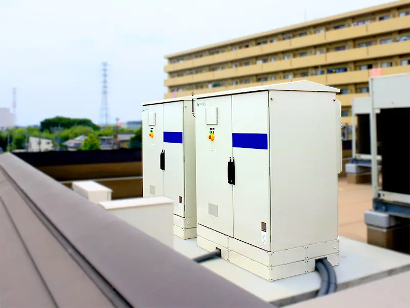 入居者様の生活を守る設備のバックアップ