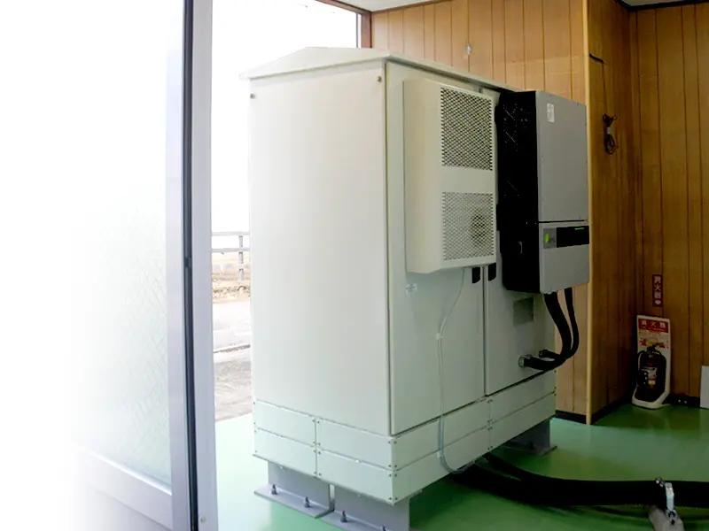 本社ビルのBCP対策に太陽光発電と蓄電池を導入