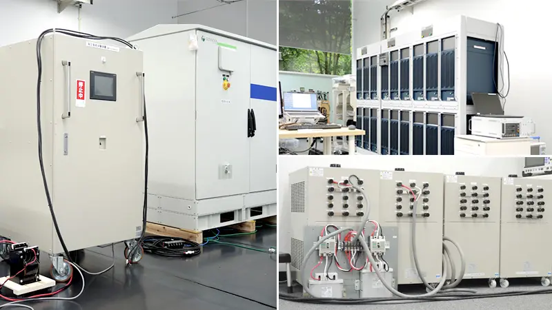 専用設備と蓄積した電池関連技術を活用することで、製品の品質を管理しています。